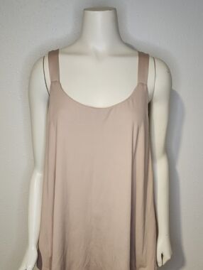 white birch Soft Scoop-Neck Tank Top in Light Blush